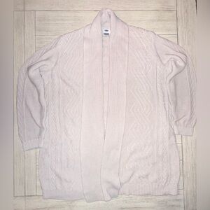 Old Navy Cream Cardigan Sweater